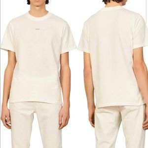 Sandro Cream Short Sleeve Tee